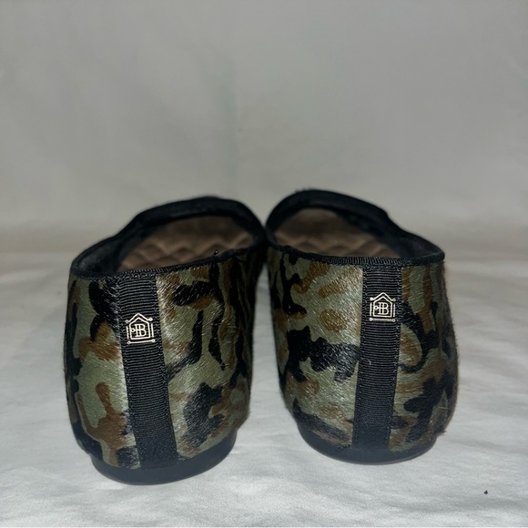 Birdies Blackbird Camo Loafers | Luxe Calf Hair Slip On | Cool Girl Casual - Picture 4 of 9